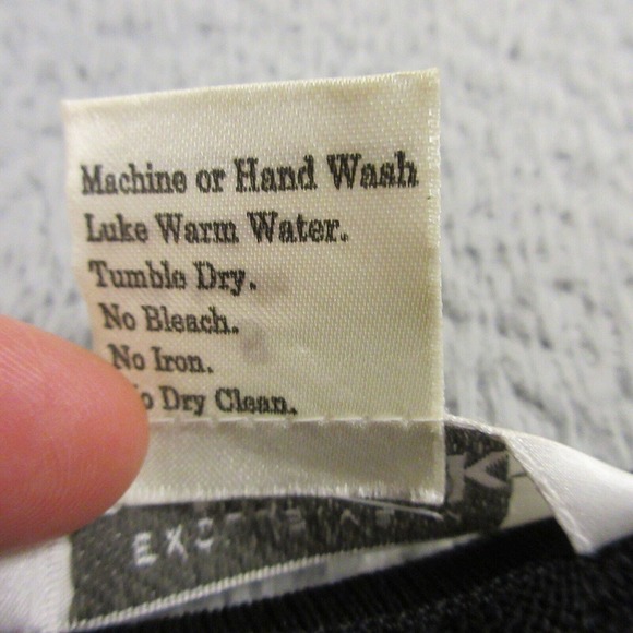 Exclusively‎ Misook Womens Duster Knit Cardigan Sweater Dress size Small Black - Picture 4 of 9